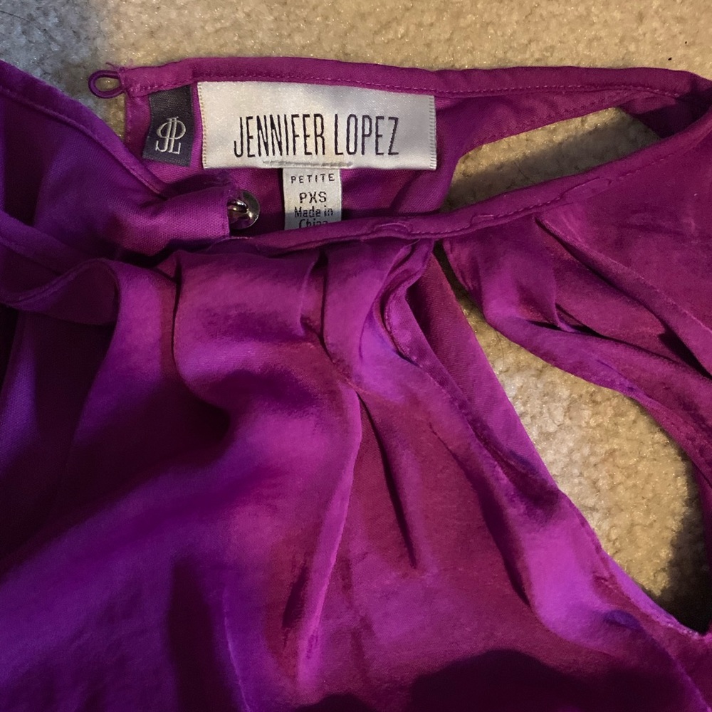 Jennifer Lopez Satin Dress